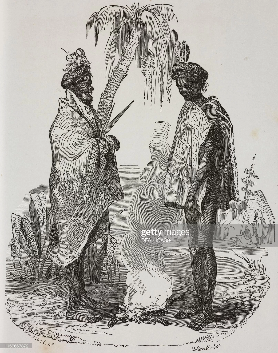 Nativi della tribù Bogan, Australia